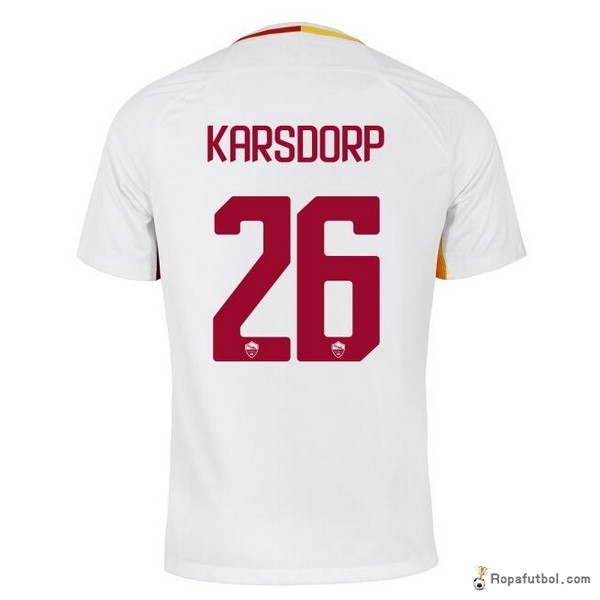 Camiseta As Roma Replica Segunda Ropa karsdorp 2017/18